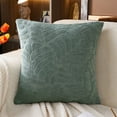 thumbnail image 1 of Fmbmuo Corduroy Leaf Pillow - Large Textured Throw Pillow for Couch, Boho Home Decor, 1 of 5