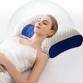 thumbnail image 1 of Fmbmuo Cozyrest Memory Foam Cervical Pillow Neck for Side Sleepers, Soft Non-Collapsing Neck Pillow for Sleeping, 1 of 5