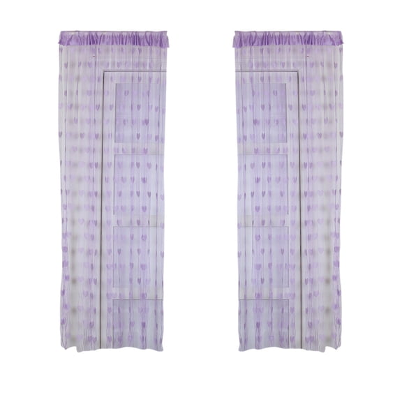 Fmbmuo Curtains Modern Rural Entrance Curtain Broken Door Thread Curtain Light Filtering Rod Pocket For Living Room Bedroom Partition Cloth Washable (Multicolor)