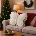 thumbnail image 1 of Fmbmuo Decorative Bow Knot Pillow for Couch & Bed - Solid Color Accent Cushion, 1 of 5