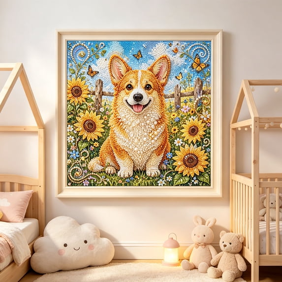 Fmbmuo Diamond Art Paintings Square Drill Diamonds Art Canvas Painting Kits for Beginner Wall Art for Bedroom