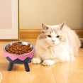 thumbnail image 1 of Fmbmuo Dog Bowls Elevated Non-Slip Stainless Steel Lightweight Cat Bowls, Portable Multicolor Minimalist Whisker-Friendly Pet Bowls, Suitable for Singles Pets, 1 of 5