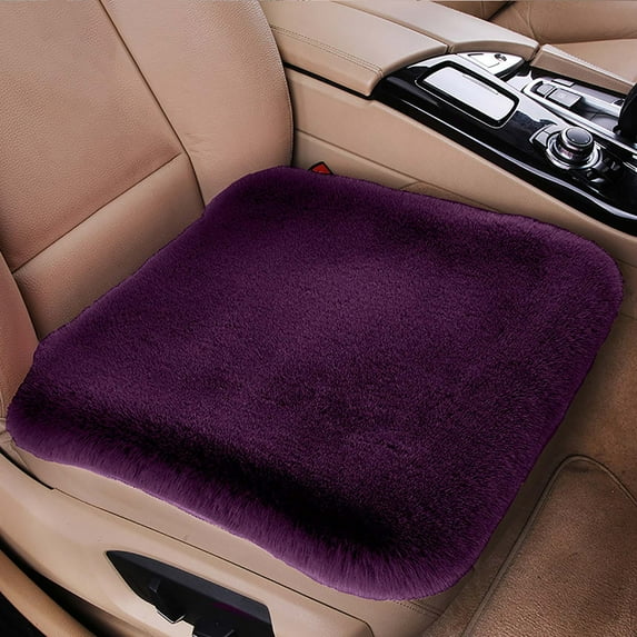Fmbmuo Fade Resistant Car Seat Cushion Soft 17x17 Inch Square Seat Cushions, 1Pcs Polyester Modern (Purple)