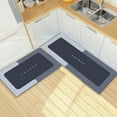 thumbnail image 1 of Fmbmuo Geometric Bathroom Rugs Flat Pile Waterproof Art Deco Bath Mat 100%Polyester Sets 2 Piece E, 1 of 5