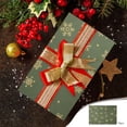 thumbnail image 1 of Fmbmuo Gift Wrapping Paper Decorative Green Geometric 5 Pcs Gift Wrapping, 74x50 CM Farmhouse Wrapping Paper for Christmas Eve Box, 1 of 5