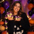 thumbnail image 1 of Fmbmuo Halloween Pumpkin LED String Lights Grim Pumpkin Design Battery-Operated Outdoor Festival Decor, 1 of 5