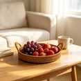 thumbnail image 1 of Fmbmuo Imitation Rattan Woven Fruit Storage Basket , Miscellaneous Basket , For Home Bathroom Bedroom Office Sundries Cosmetics Toys, 1 of 6