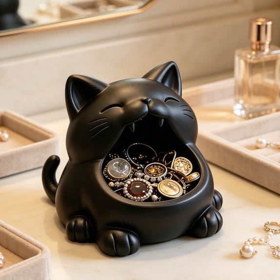 Fmbmuo Jewelry Organizers And Storage Small , Cute Shaped Small Storage Box Desk Storage Organizer For Bedroom Living Room Kitchen Table Home Decor