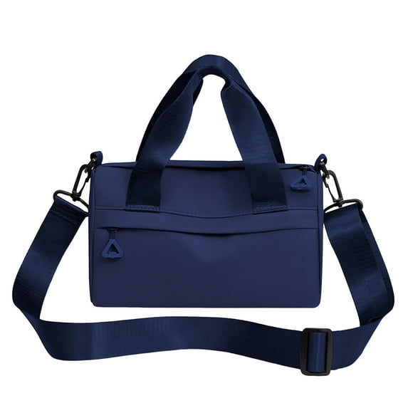 Fmbmuo Lightweight Shoulder/Tote/Crossbody Bag - 0.35lb, Zippered Cloth Pocket (7 Colors)