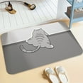 thumbnail image 1 of Fmbmuo Low Pile Bathroom Rugs Waterproof Modern Rectangle Bathroom Rugs 16x24in Rubber A, 1 of 5