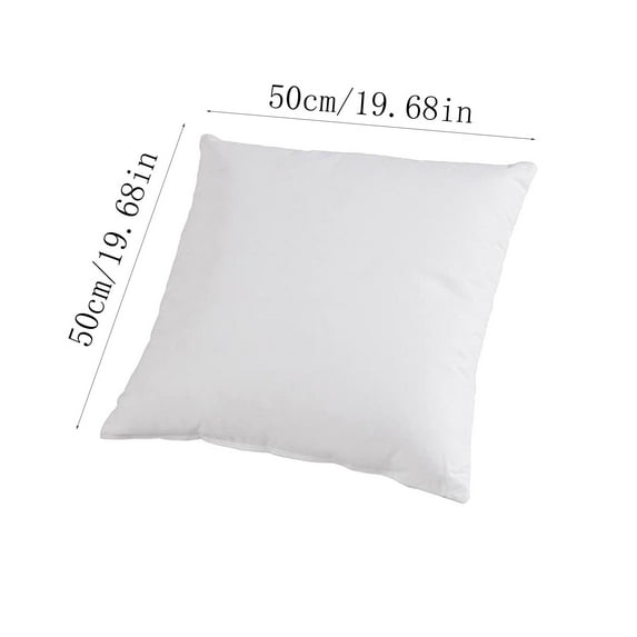 Fmbmuo 19x19" Throw Pillow Inserts - Square Pillow Forms,Ultra Soft Down Alternative Fiber Fill