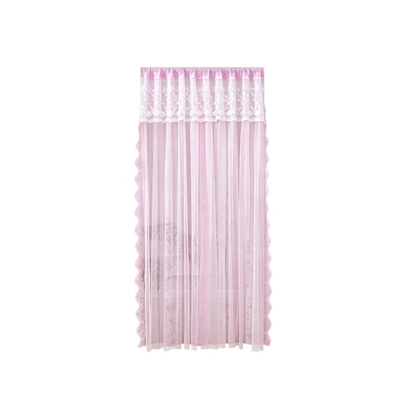 Fmbmuo No Drill Door Curtain White Room Divider Kitchen Cabinet Privacy Screen