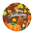 thumbnail image 1 of Fmbmuo Paper Plates Party Tableware Pumpkin Maple Leaf Paper Thanksgiving Theme ，Suitable for Holiday Party, 1 of 2
