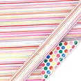 thumbnail image 1 of Fmbmuo Pink Gift Wrapping Paper Decorative 1 Rolls Polka Dots Gift Wrapping, Funny 300x43 CM Wrapping Paper for Easy Gift Presentation, 1 of 3
