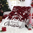 thumbnail image 1 of Fmbmuo Polyester Throw Blankets Multicolor Warm and Cozy Art Deco Christmas Gift Idea Reversible Christmas Print 29.5x39.3 Inches, 1 of 5