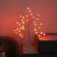 thumbnail image 1 of Fmbmuo Red Traditional Valentine's Day Decor Tree - 24in Battery/USB Operated with 18 Heart Ornaments, 1 of 5