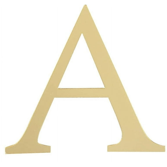 Fmbmuo Self-Adhesive Home Decor ,Letter Sign Art Sticker Decal for DIY Home Decoration Light Gold