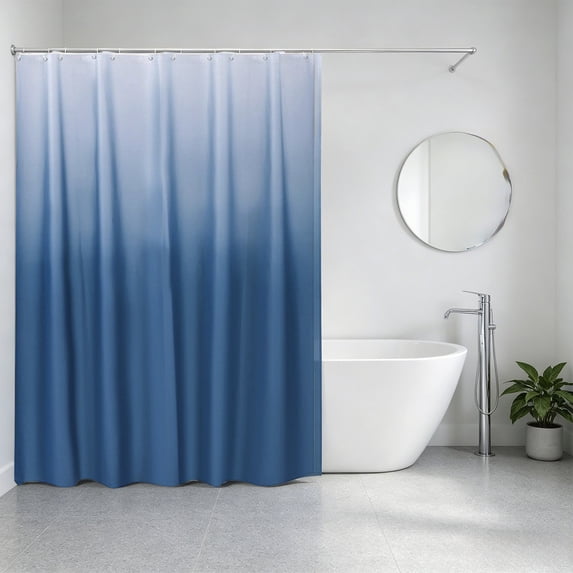Fmbmuo Shower Curtain Liner Mildew Resistant Multicolor Waterproof Peva Bathroom Partition Curtain