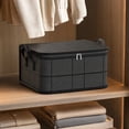 thumbnail image 1 of Fmbmuo Storage Bags For Moving Extra Large , Reusable Storage Bins With Lids Cube Storage Organizer For Quilts Bedding Clothes, 1 of 7