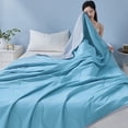 thumbnail image 1 of Fmbmuo Super Soft Summer Cooling Quilt Refreshing Air Conditioner Blanket Lightweight Breathable Machine Washable Twin Size (Green), 1 of 5
