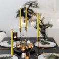 thumbnail image 1 of Fmbmuo Taper Candles with Spiral Design Wax Taper Candles Set of 4 Modern Centerpiece for Dining Table, 1 of 5