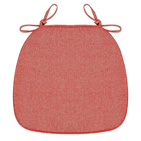 Fmbmuo Ties Patio Chair Cushions Stain Resistant 16x17 Inch Rectangle Seat Cushions, Silica Gel 1Pcs Modern Cushion (Pink)