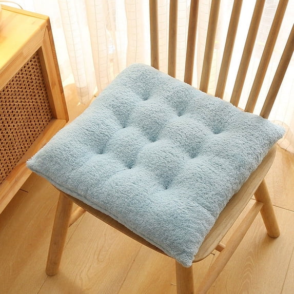 Fmbmuo Ties Seat Cushion Square 16x16 Inch Fade Resistant Seat Cushions, 1Pcs Cloth Bohemian (Blue)