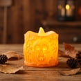 thumbnail image 1 of Fmbmuo Warm Light Halloween-Themed Flameless Led Candles , Outdoor Indoor Orange Thanksgiving Ornament , For Home Party Holiday Desktop Decor, 1 of 8