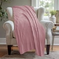 thumbnail image 1 of Fmbmuo Weighted Blankets Pink Polyester Plush and Thick Bohemian Checkered Reversible for Adults 78.74x59.05 Inches, 1 of 5