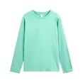 thumbnail image 1 of Fmbrln Men's Round Neck Long Sleeve T Shirts Fall Loose Shirts Solid Color Fashion Pullover Tops, 1 of 4