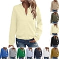 thumbnail image 1 of Fmbrln Women's Quilted Bomber Jacket Zip Up Stand Collar Jackets Long Sleeve Fall Casual Outerwear with Pockets, 1 of 6
