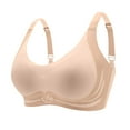 thumbnail image 1 of Fmbrln Womens Seamless Everyday Bra Adjustable Comfy Breathable Soft Support Bras, 1 of 5