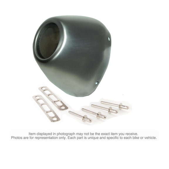 Fmf 040641 End Cap Kit for Factory 4.1RCT - Stainless Steel