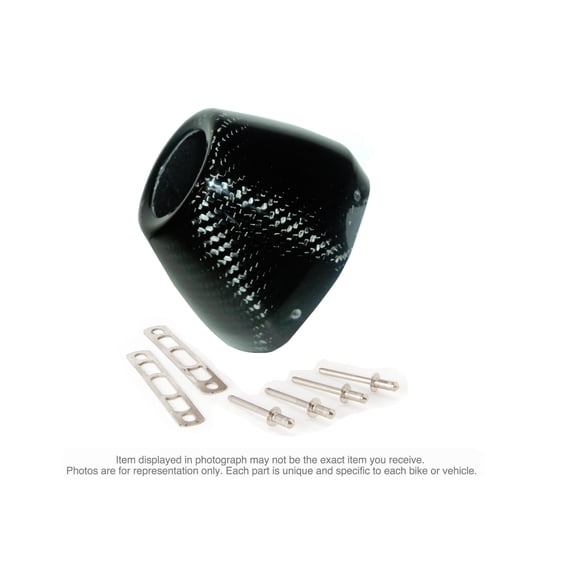 Fmf Racing 040643 End Cap Kit for Factory 4.1RCT - Carbon Fiber