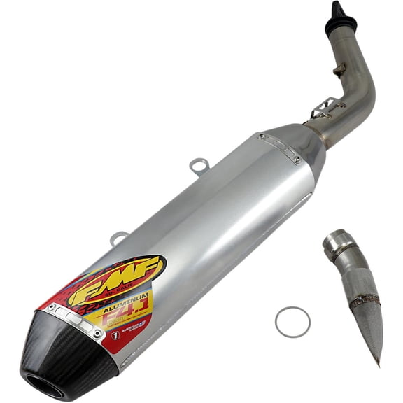 Fmf Racing 045628 Factory 4.1 RCT Slip-On - Aluminum Muffler - Carbon Fiber End Cap