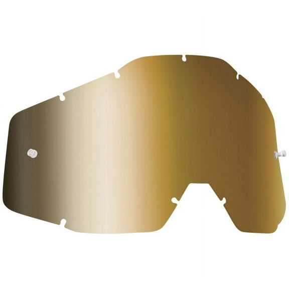Fmf Replacement Lens for PowerBomb/PowerCore Goggles - Anti-Fog - True Gold Mirror