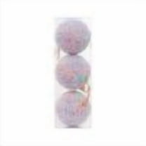 Fmlxio Christmas Decorations Christmas Balls Ornaments - Shatterproof Large Hanging Ball Decorative Xmas Balls Foam Ball Macaron Color Christmas Tree Hanging Ornaments Pendant 8cm Christmas Ball