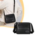 thumbnail image 1 of Fmlxio Crossbody Bag For Women Premiums Textured Leather Shoulder Crossbody Bag Adjustable Strap Lightweight Spacious Handbag For Travel Work Daily Necessary Summer Savings, 1 of 6