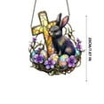 thumbnail image 1 of Fmlxio Easter Bunny Basket Cute Easter Bucket Bags Easter Basket for Kids Easter Decorations,Candy Gifts Storage Up to 35% off, 1 of 5