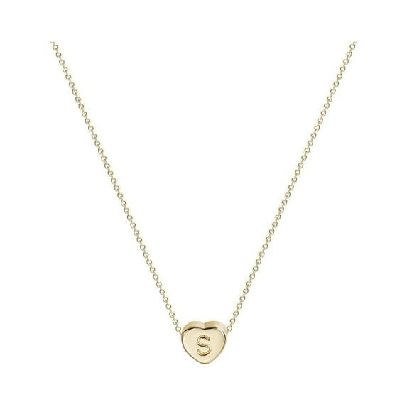 Fmlxio Initial Necklaces for Women Fashion Women Gift 26 English Letter Name Chain Pendant Necklaces Jewelry on Clearance