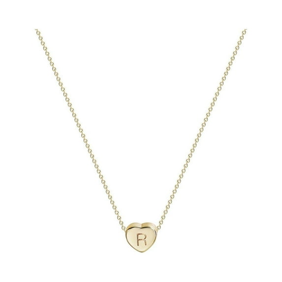 Fmlxio Initial Necklaces for Women Fashion Women Gift 26 English Letter Name Chain Pendant Necklaces Jewelry on Clearance
