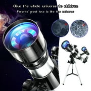 Fmlxio Kids HD Binoculars Kids Astronomical Telescope HD 70mm Magnification Scope with Tripod 2ml Christmas Gift