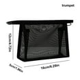 Fmlxio Large Capacity Clothes Storage Bag Organizer Transparent Mesh