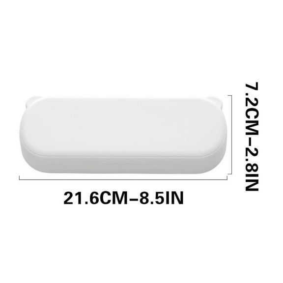 Fmlxio Pencil Case, Large Pencil Box Bulk, Clear Crayon Box Marker Pen Organizer, Plastic Storage Container With Snap-Tight Lid, Stackable Art Supply Bead Craft Organizer On Clearance Light Blue