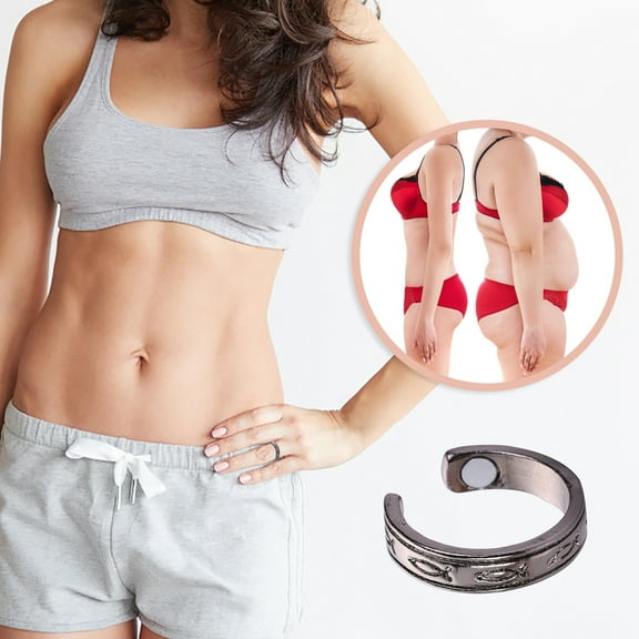 Fmlxio Women's Gold-Plated Rings Set Sculpture Drainage The-rapy LymphDetox Magnetotherapy for Men And Women Rollbacks