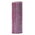 thumbnail image 1 of Fmnung Crystal Rhinestone Ribbon Mesh Wrap, 4.6 x 35.4 Inch Plastic Diamond Bling Roll for Wedding Cake Party Decoration, Pink, 1 of 3