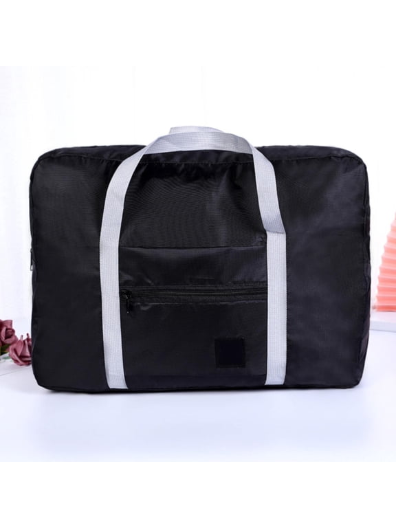 Foldable Travel Bag, Carry On Duffle, Lightweight Sport Tote, 19x13x6 Inch Packable Shoulder Bag for Gym Weekend Trip