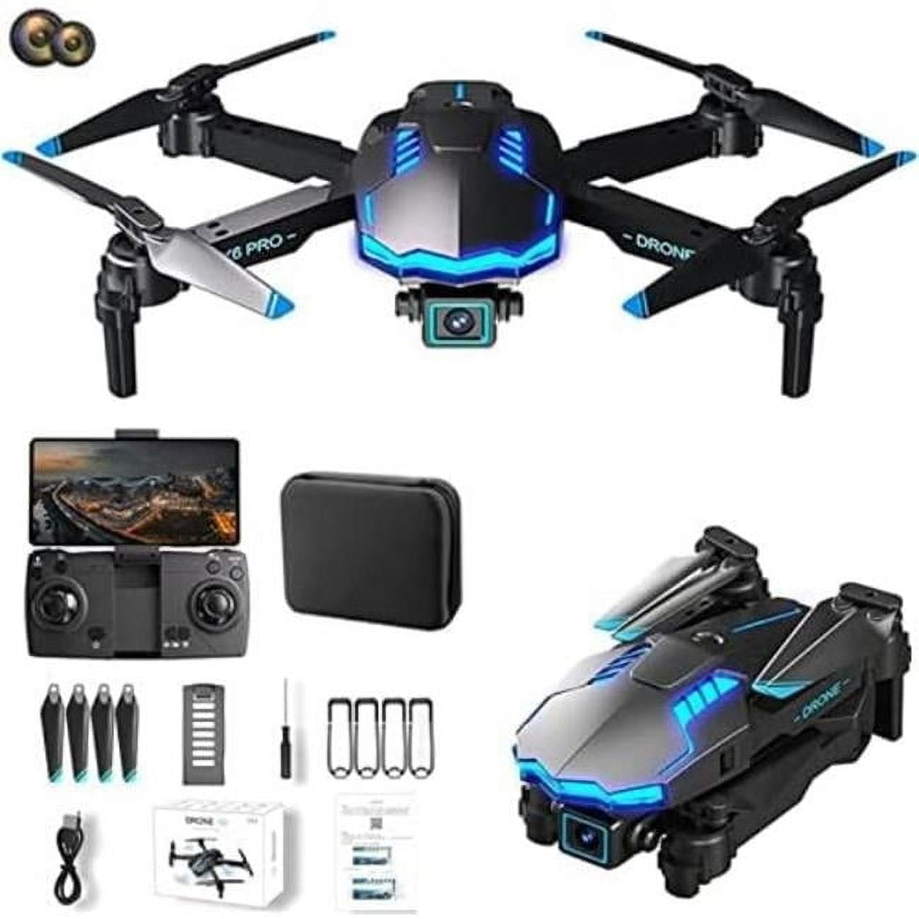 Fmoon NC23818 Drone with Dual Camera, 4K HD FPV Camera Drone