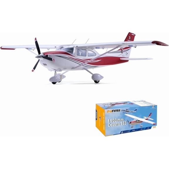 FMS 1500mm Cessna 182 PNP (No Radio, Battery, Charger)