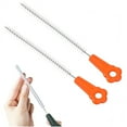 thumbnail image 1 of Fmxomd 2 Pack Straw Cleaner Brush, Reusable Plastic Handles Straw Cleaner Brush Straw Clean Brush for Cleaning, Reusable Drinking Straw Cleaner Brush Set, Glass Pipe Cleaning Brushes, Orange, 1 of 6